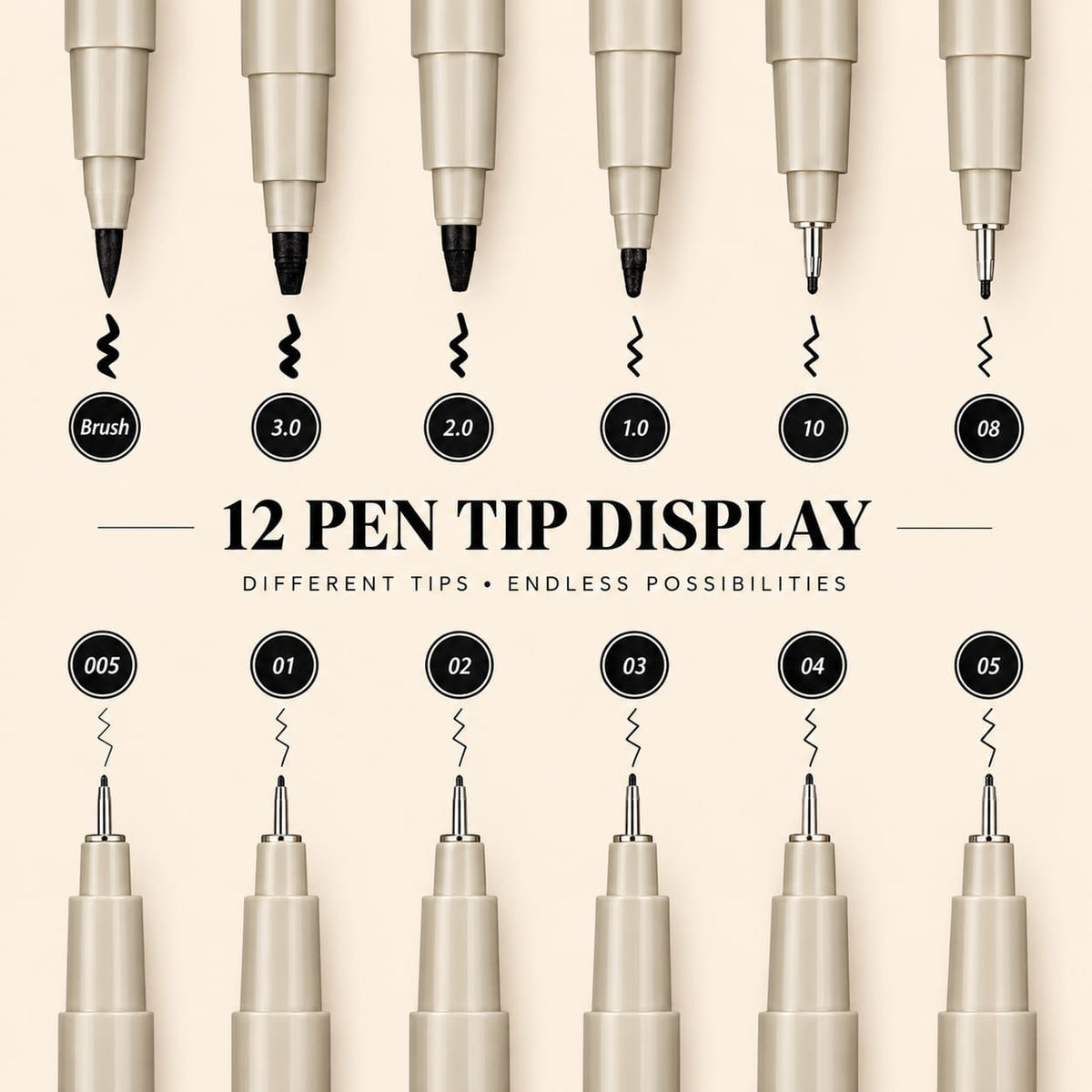 Fine Line Drawing Pens