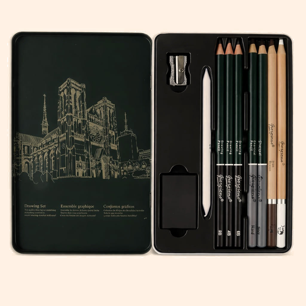 Giorgione 10pc Sketching Pencil Set