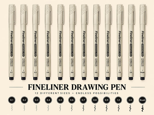 Fine Line Drawing Pens